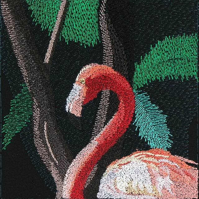 BFC0943 Window-Flamingos