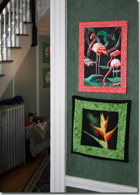 BFC0943 Window-Flamingos
