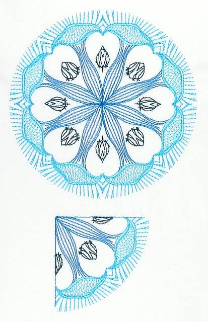 BFC0950 Microscopic Quilt Blocks
