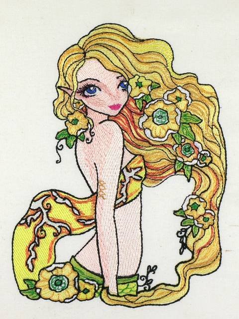 BFC0953 Fantasy Ladies in Springtime