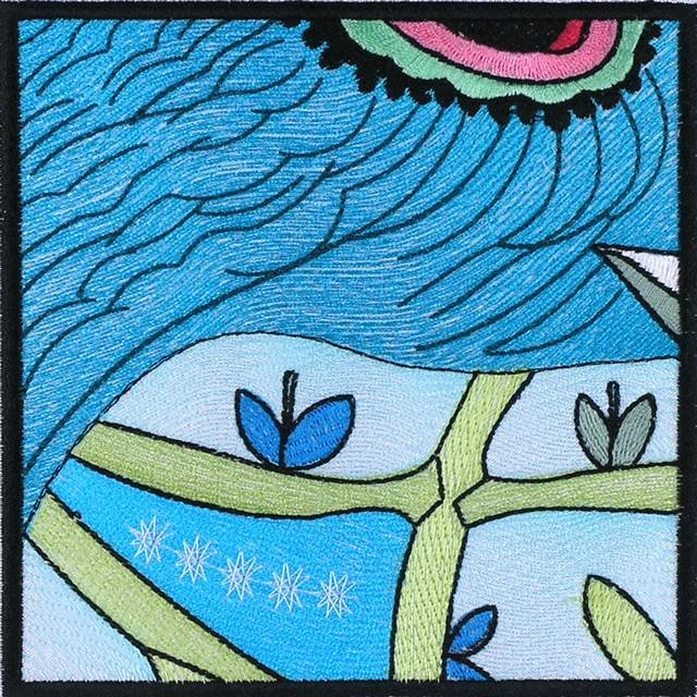 BFC0955 QIH-Stained Glass-Fantasy Peacock