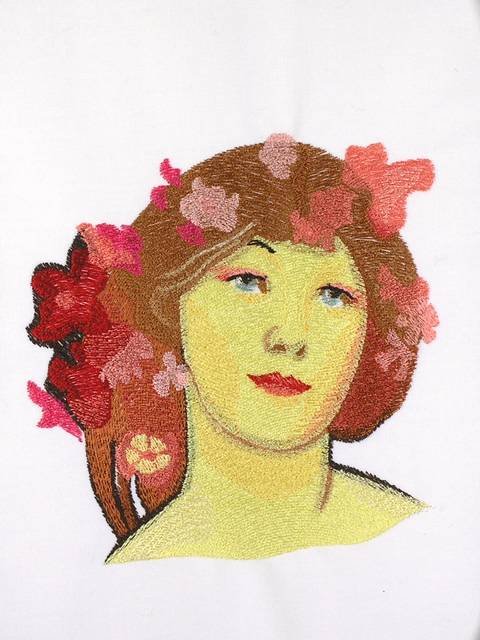 BFC0958 Ladies from Alphonse Mucha
