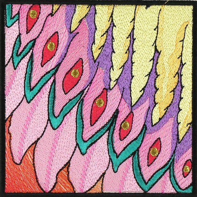 BFC0967  Ching Chou's QIH/Regular Stained Glass-Fantasy Phoenix