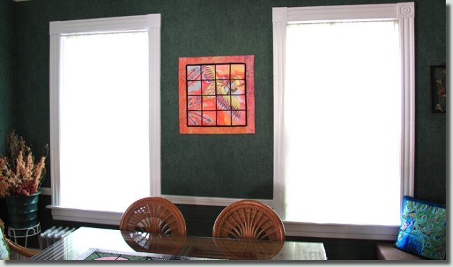 BFC0967  Ching Chou's QIH/Regular Stained Glass-Fantasy Phoenix