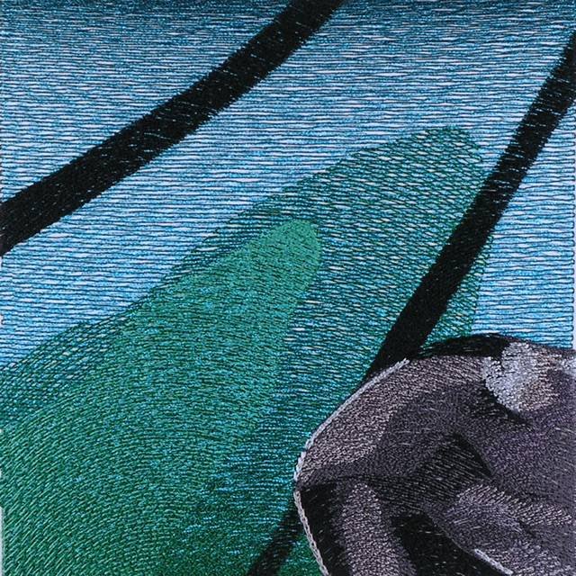BFC0975 Window-An Eagle in Summertime