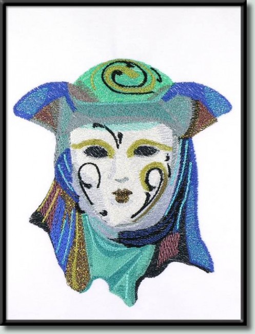 BFC0977 Three Dance Masks III