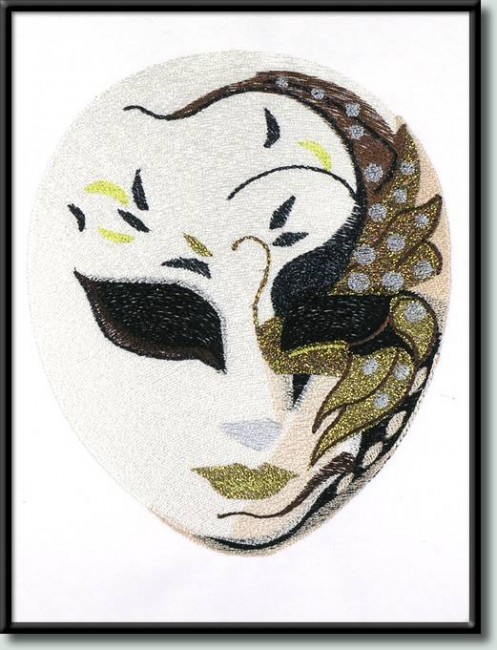 BFC0977 Three Dance Masks III