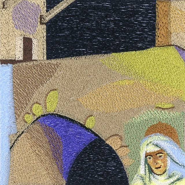 BFC0990 Window-The Light of the Nativity