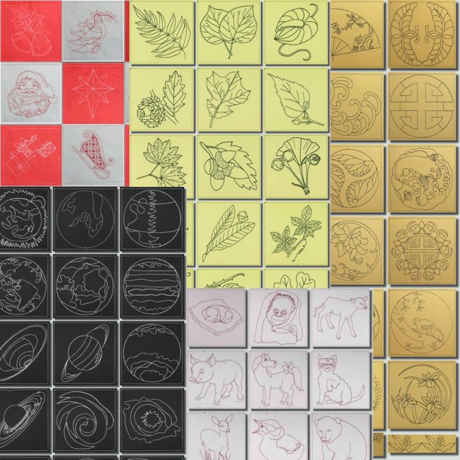 BFC1553 All 10 Jumbo Quiltables