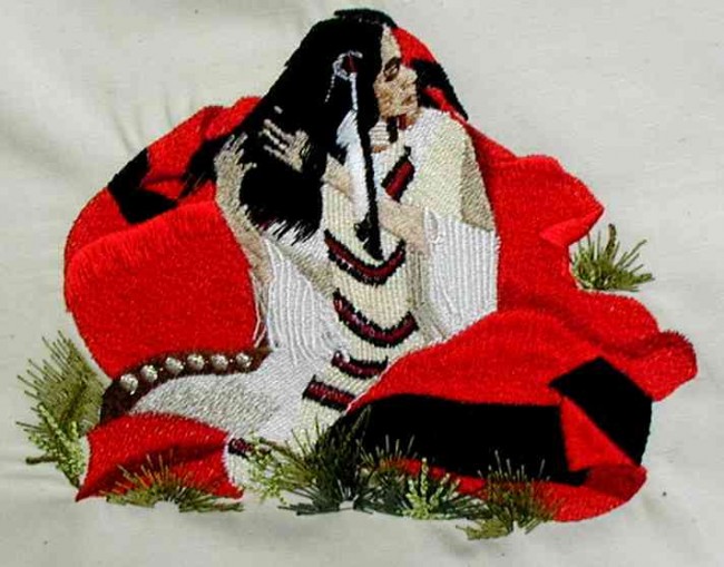 BFC0135  Native American Women  From the Plains of North Dakota