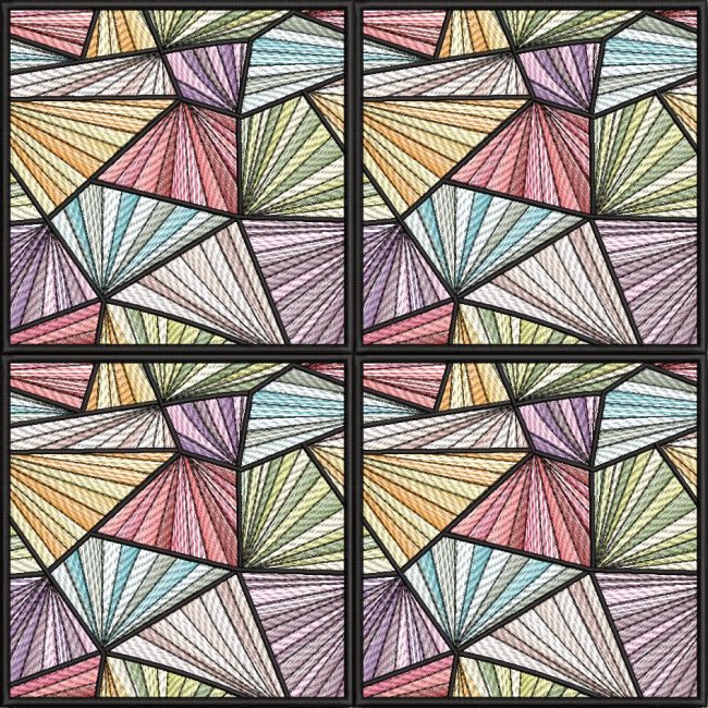 BFC1834 Versatile Colorful Quilt Blocks - Part 1