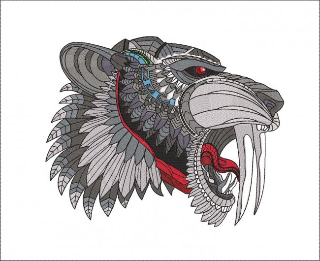 BFC1927 Large Saber Tooth Tiger