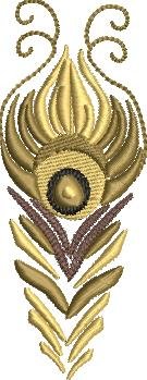BFC1941 Peacock Medallions