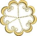BFC1941 Peacock Medallions