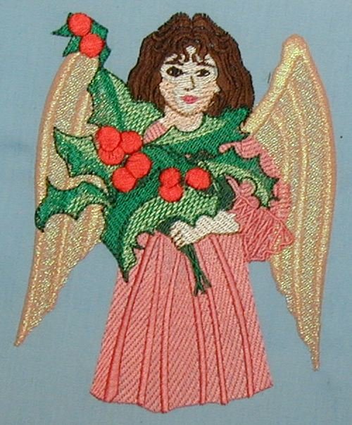 BFC0195 Lace Bowl Victorian Angels