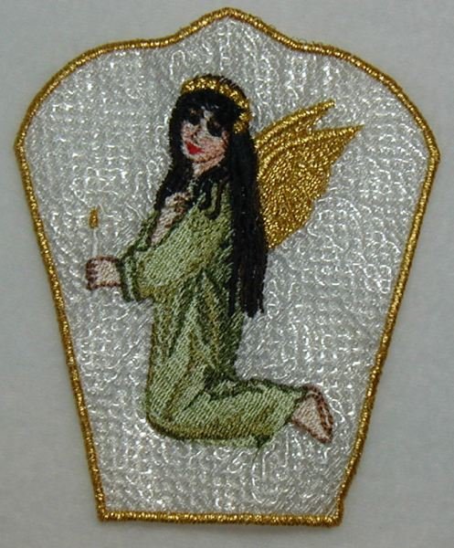 BFC0195 Lace Bowl Victorian Angels