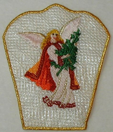 BFC0195 Lace Bowl Victorian Angels