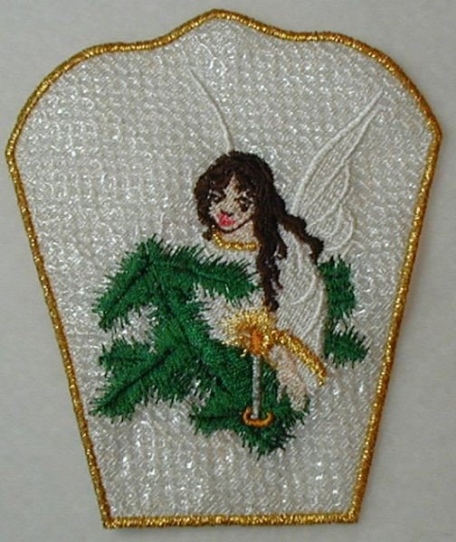 BFC0195 Lace Bowl Victorian Angels
