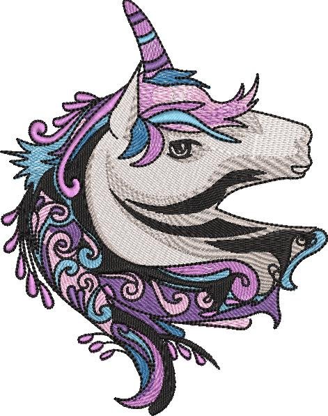 BFC1978 Embellished Horse and Unicorn