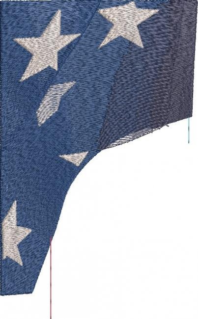 BFC2002 Large Patriotic Eagle 2021