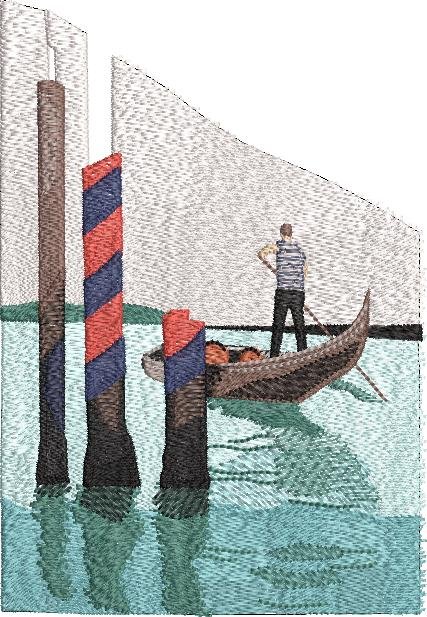 BFC2016 Large Venetian Gondolas