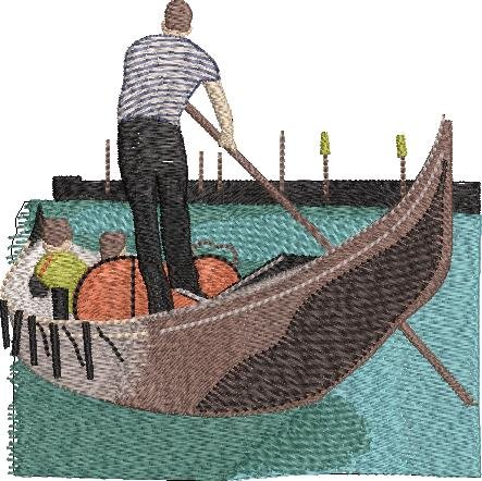 BFC2016 Large Venetian Gondolas