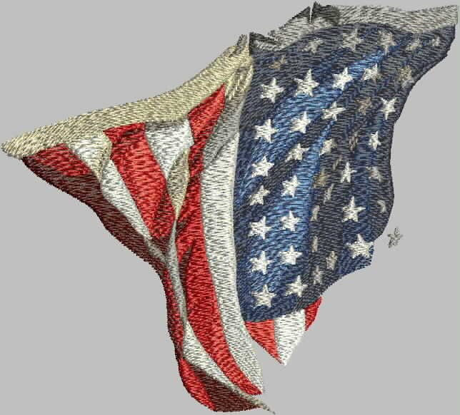 BFC2078 Large Patriotic Eagle No.2