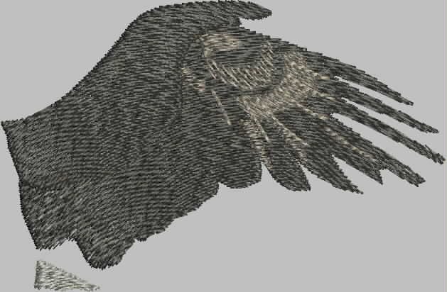 BFC2078 Large Patriotic Eagle No.2