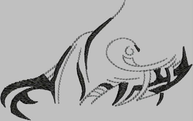 BFC2084 Large Decorative Horse with a Bird