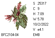 BFC2104 Tropical Handbag