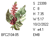BFC2104 Tropical Handbag