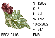 BFC2104 Tropical Handbag