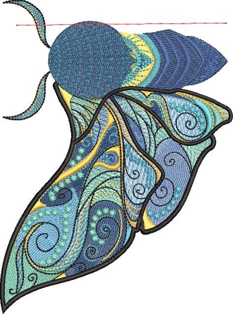 BFC2121 The Turquoise Moth