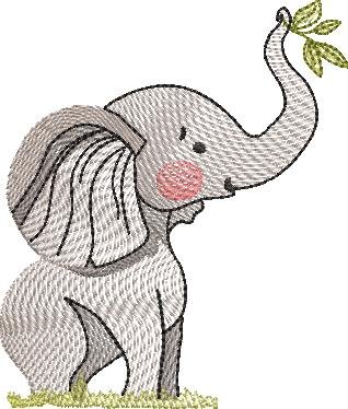 BFC2213 Cute Alpha Animals A-H