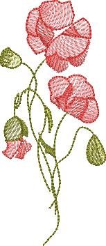 BFC2222 Graceful Florals Library