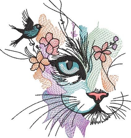 BFC2230 Lovely Kitty Sketches