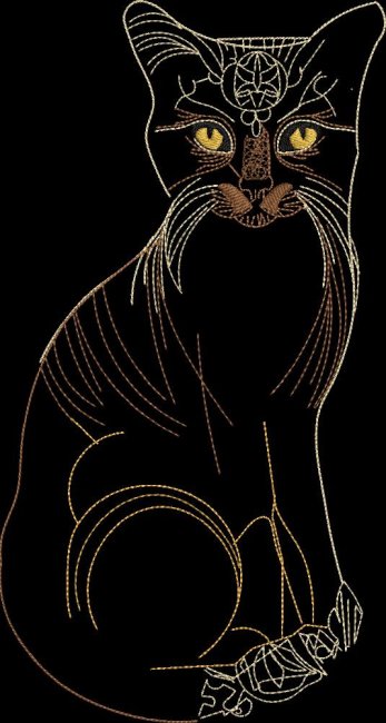 BFC31897 The Feline Zodiac - Scorpio
