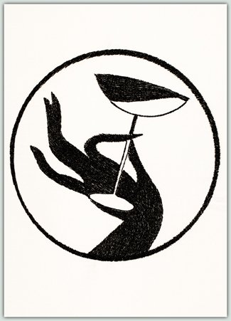 Hand with Glass