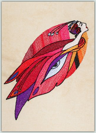 Art Nouveau Fantasy Eye
