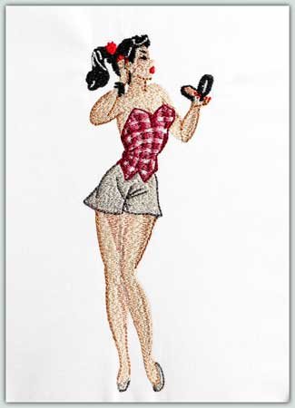 Retro Lady