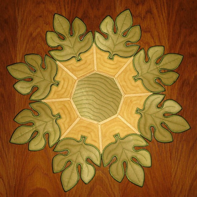 CCQ0108 - Leaf Doily 3