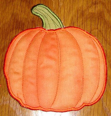 CCQ0109 - Pumpkin Doily and Bowl
