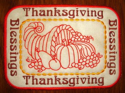 CCQ0224 - Thanksgiving Potholder