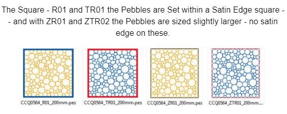 CCQ0564 - Pebble Quilting