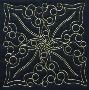 CCQ5037 - Decorative Holly  Leaf - All sizes included