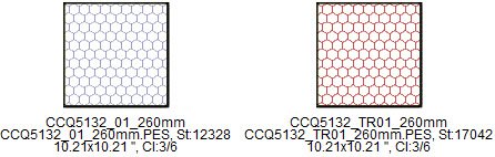 CCQ5132 - Honeycomb Quilting Single
