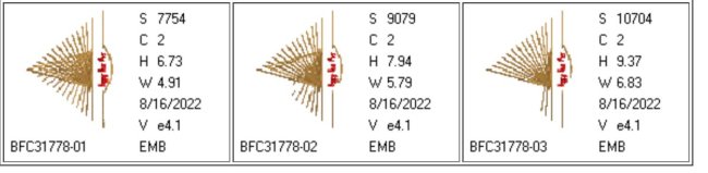 BFC31778 Golden Greeting