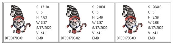 BFC31780 Daddy Christmas  Gnome