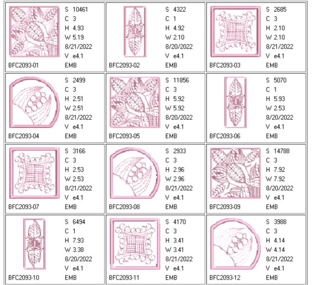 BFC2093 QIH Quilting Set