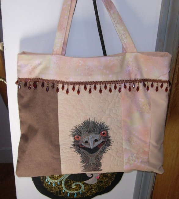 Tutorial - An Easy to make Tote Bag with Embroidery